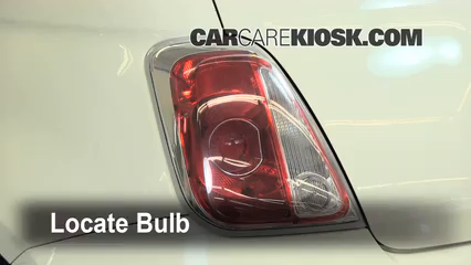 2012 Fiat 500 Pop 1.4L 4 Cyl. Lights Brake Light (replace bulb)